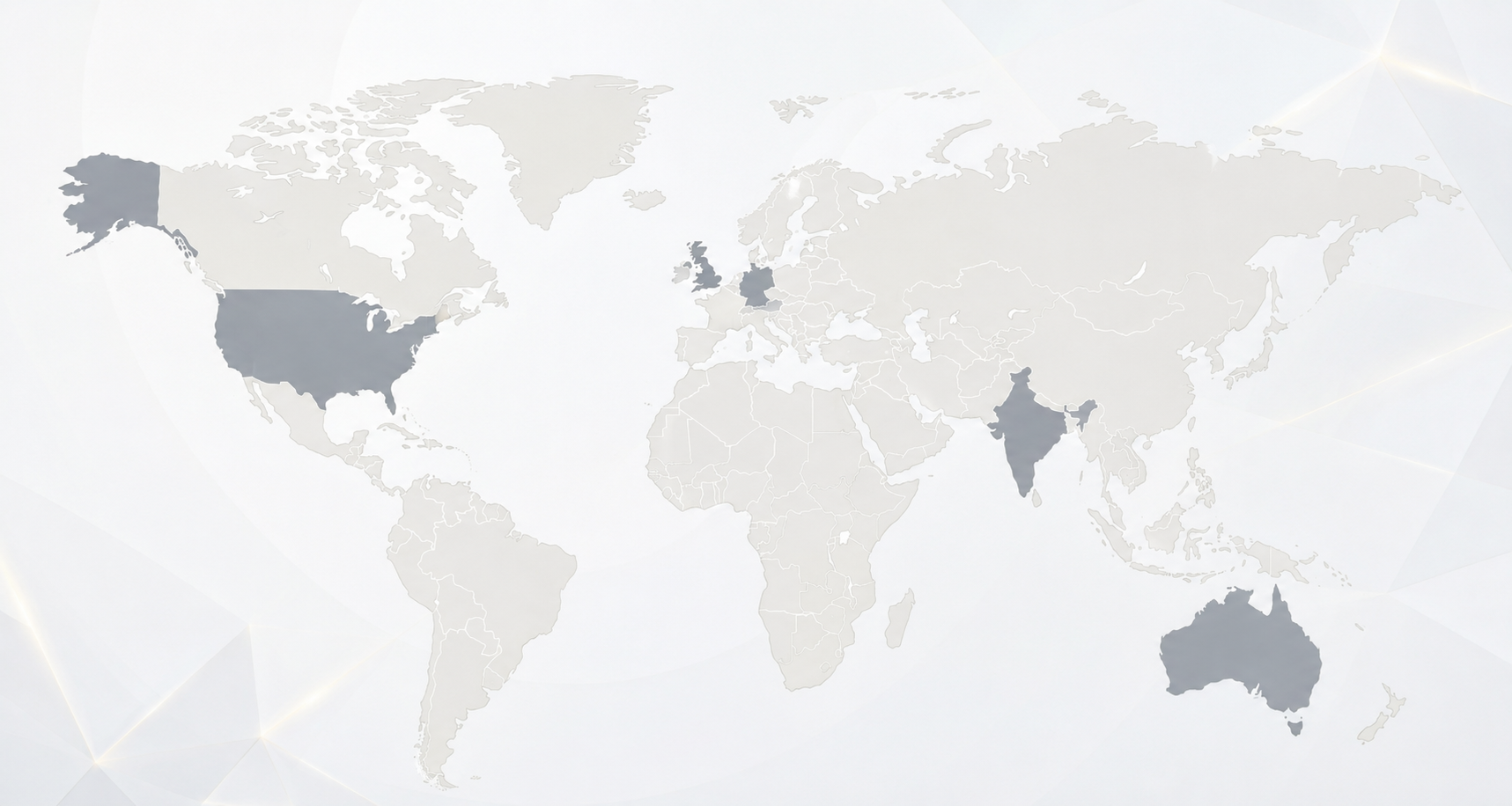 World map showing the collaboration's participating institutions